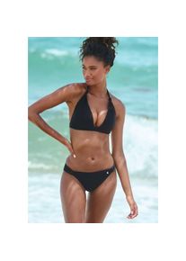 s.Oliver Triangel-Bikini mit Zierknoten schwarz, Gr&ouml;&szlig;e 38