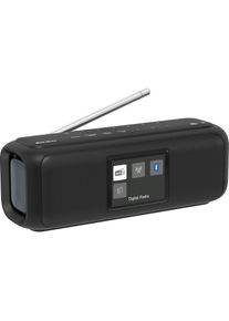 K&auml;rcher Karcher Digitalradio (DAB+) &raquo;DAB Go Bluetooth Lautsprecher&laquo; (Bluetooth Digitalradio (DAB+) UKW mit RDS 5 W) Bluetooth-Speaker mit Trageschlaufe, 