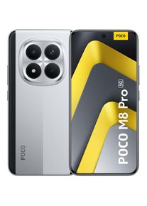 Xiaomi Smartphone &raquo;POCO M8 Pro 5G 12+512&laquo; silberfarben