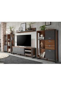 Home Affaire Wohnwand &raquo;Detroit Set 2&laquo; Set, 4 Stk. tlg.