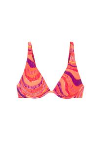 Bruno Banani B&uuml;gel-Bikini-Top &raquo;Kira&laquo; Mit modernem Print rot, Gr&ouml;&szlig;e 36