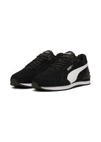 Puma Sneaker &raquo;ST RUNNER V4 SD&laquo; mit Retro-Style, Obermaterial aus Leder, SOFTFOAM+ Einlegesohle schwarz-wei&szlig;, Gr&ouml;&szlig;e 47