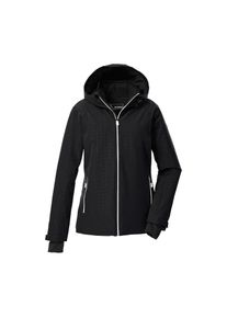 Killtec Skijacke &raquo;KSW 33 WMN SKI JCKT&laquo; Damen Skijacke: wasserdicht, atmungsaktiv, viele Taschen schwarz, Gr&ouml;&szlig;e 40