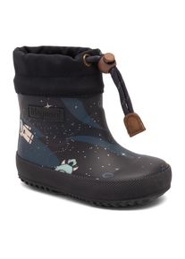 bisgaard Gummistiefel &raquo;baby thermo rubber&laquo; Regenstiefel mit Wollfutter, Gr&ouml;&szlig;enschablone zum Download blau, Gr&ouml;&szlig;e 27