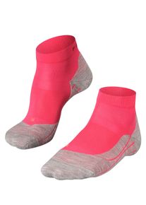 Laufsocken Falke "RU4 Endurance Short", Damen, Gr. 39-40, rose, Materialmix, normal, Socken Laufsocken, leichte Laufsocke mit mittlerer Polsterung, schnelltrocknend
