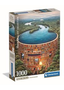 Clementoni 1000 pcs. CB High Quality Collection Bibliodame