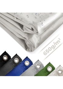 Jago Ponyva 650 g/m&sup2; alum&iacute;nium h&aacute;l&oacute; 2 x 3 m feh&eacute;r