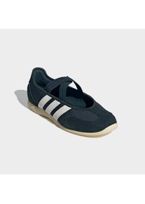 Sneaker Ballerinas adidas Sportswear "BARREDA MARY JANE", Damen, Gr. 42,5, aurora ivy, sanftes wei&szlig;, warm vanilla, Leder, Textil, Schuhe Sneaker Ballerinas