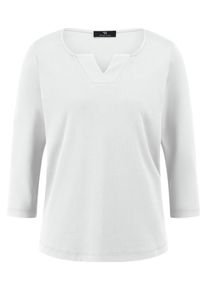 Peter Hahn - Rundhals-Shirt, weiss, Gr. 52, Baumwolle