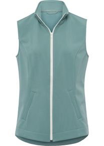 Dames Softshell-gilet met opstaande kraag jade Maat 38