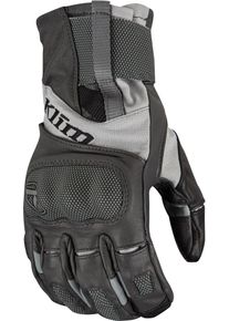 Klim Adventure Short, gloves Gore-Tex , color: Dark Grey/Grey/Black , size: S