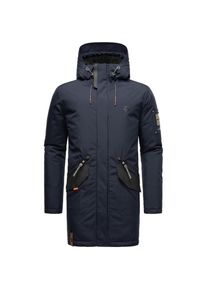 Stone Harbour, Herren, Wintermantel &raquo;Wintermantel Ragaan&laquo;, Navy, XL, Urbaner Herren Winterparka vom neuen Label STONE HARBOUR