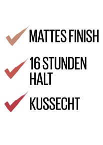 Maybelline NEW YORK, Damen, Lippenstift &raquo;SUPER STAY MATTE INK LIPPENSTIFT&laquo; mattes Finish und h&auml;lt bis zu 16 Stunden, 140-Soloist, Lippenpflege von 
