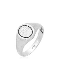 HAZE & GLORY, Herren, Siegelring &raquo;Ring Siegelring - Everyday 925 Silber&laquo;, Silber, 64, Stylischer Siegelring rund im Design f&uuml;r den Mann