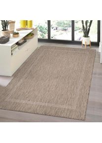Ayyildiz Teppiche, Outdoorteppich &raquo;RELAX 4311&laquo; rechteckig 5 mm H&ouml;he L&auml;ufer, Pflegeleicht, Robust, In- und Outdoor, gro&szlig;e Farbauswahl, BROWN, 