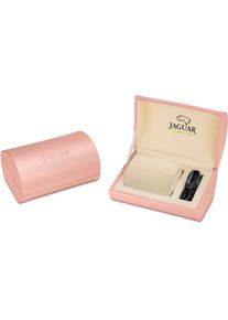 Jaguar, Damen, Chronograph &raquo;Connected&laquo; Armbanduhr, Damenuhr, Saphirglas, Stoppfunktion, Swiss Made, silberfarben-rosa, Glamour&ouml;ser Damenchronograph