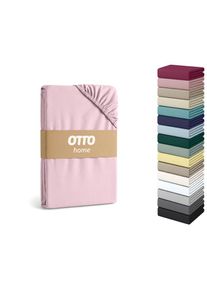 OTTO home, Spannbettlaken &raquo;Cremona, in PREMIUM Qualit&auml;t aus 96% Baumwolle & 4% Elasthan&laquo; Gr&ouml;&szlig;e ab 90x200 cm, in 145g/m&sup2; sowie 180 g/m&sup2; erh&auml;ltlich, 