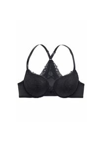 Buffalo, Push-up-BH mit modischen Racerback, Dessous, schwarz, 75 - Cup C