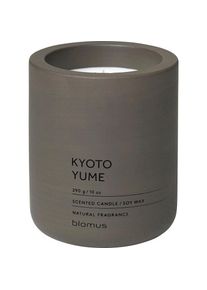 Blomus, Duftkerze &raquo;FRAGA&laquo;, olivgr&uuml;n (tarmac), Beton, Wachs, &Oslash;/H: 9 cm x 11 cm