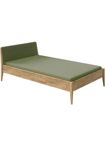 Paidi, Kinderbett &raquo;STIENE in verschiedenen Gr&ouml;&szlig;en und Farben&laquo; 90/120/140x200cm - Beige, Grau, Eiche massiv, Jugendbett mit Massivholz, pflegeleicht, 