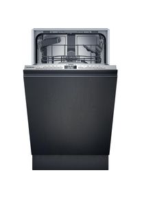 Siemens, vollintegrierbarer Geschirrsp&uuml;ler iQ300 &raquo;SR93EX25LE&laquo; 10 tlg. Ma&szlig;gedecke, wei&szlig;, infoLight: immer das Wichtigste im Blick mit dem blauen 