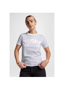 Converse, Damen, T-Shirt &raquo;RETRO RINGER SHIRT&laquo;, lt retro grey, XL, T-Shirt von Converse