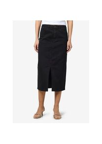 Noisy may, Damen, Jeansrock &raquo;NMKATH NW SLIT MIDI SKIRT VI478BL NOOS&laquo;, Black Denim, XS (34), Jeansrock NMKATH von Noisy may