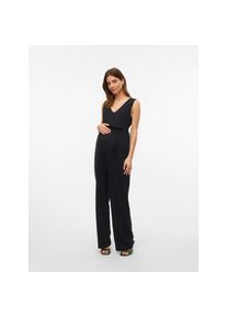 MAMALICIOUS, Damen, Overall &raquo;MLIVY SL JRS V-NECK JUMPSUIT NOOS&laquo;, Black, M (38) - N-Gr, Jumpsuit von MAMALICIOUS