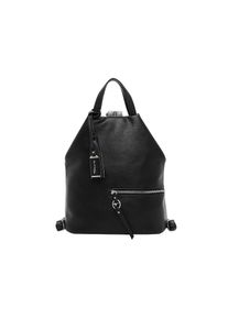 Tamaris, Damen, Rucksack &raquo;Rucksack TAS Nele&laquo;, black 100, B/H/T: 34 cm x 32 cm x 20 cm, Feinsynthetik in attraktivem Design