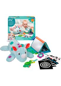 Ravensburger, Greifspielzeug &raquo;Play+ Nashorn Spielkissen (f&uuml;r die Bauchlage)&laquo;, bunt,