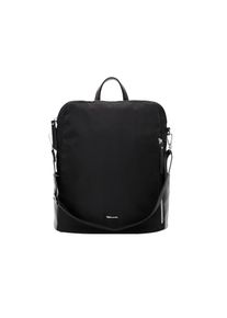 Tamaris, Damen, Rucksack &raquo;Rucksack TAS Larissa&laquo;, black 100, B/H/T: 34 cm x 36 cm x 15 cm, Angenehmes Material aus Feinsynthetik