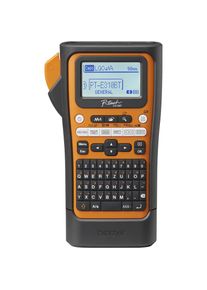 Brother, Etikettendrucker &raquo;P-Touch PT-E310BTVP&laquo;, Schwarz/Orange, Kunststoff, Robustes Geh&auml;use mit Protektoren