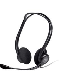 Logitech, PC-Headset &raquo;PC 960 Headset USB&laquo;, schwarz, BEQUEMES TRAGEN DEN GANZEN TAG LANG