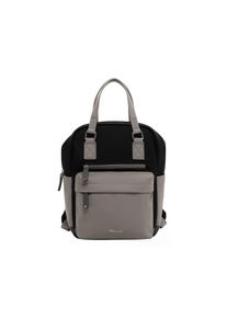 Tamaris, Damen, Rucksack &raquo;Rucksack TAS Gianna&laquo;, black/grey 108, B/H/T: 31 cm x 34 cm x 17 cm, Feinsynthetik in ansprechendem Design