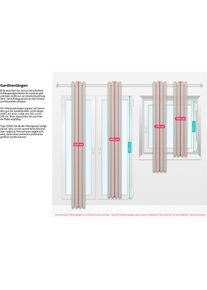 my home, Gardine &raquo;Bene&laquo; Kr&auml;uselband 1 Stk. tlg. Transparent, gemustert, glatt, verschiedene Gr&ouml;&szlig;en, taupe, Polyester, Polyester, 145 cm