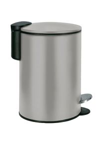 Kleine Wolke, Kosmetikeimer &raquo;Silence&laquo; 3 Liter, dunkelsilberfarben, Edelstahl,