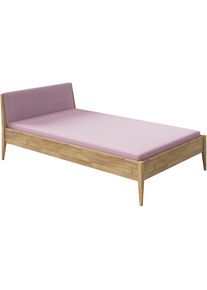 Paidi, Kinderbett &raquo;STIENE in verschiedenen Gr&ouml;&szlig;en und Farben&laquo; 90/120/140x200cm - Beige, Grau, Eiche massiv, Jugendbett mit Massivholz, pflegeleicht, 