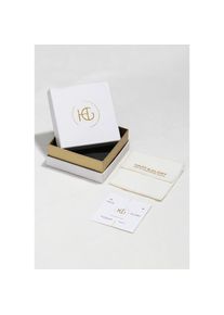 HAZE & GLORY, Damen, Paar Creolen &raquo;Ohrringe Topas Ohrstecker - Lola 925 Silber&laquo;, Gold, Rund geformte Ohrstecker f&uuml;r Damen