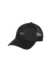 Calvin Klein Jeans, Herren, Trucker Cap &raquo;MONOLOGO WOVEN PATCH TRUCKER&laquo; Netzeinsatz, Gr&ouml;&szlig;e individuell verstellbar, Black, Cap von Calvin Klein