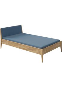 Paidi, Kinderbett &raquo;STIENE in verschiedenen Gr&ouml;&szlig;en und Farben&laquo; 90/120/140x200cm - Beige, Grau, Eiche massiv, Jugendbett mit Massivholz, pflegeleicht, 