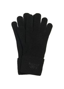 Superdry, Damen, Strickhandschuhe &raquo;SOFT RIB KNIT GLOVES&laquo;, Black, Gestrickte Handschuhe von Superdry