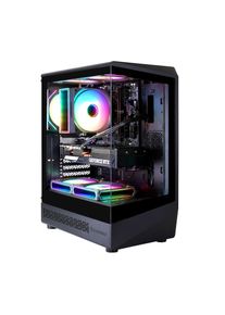 GAMEMAX, Gaming-PC &raquo;VISTA COC AB 8036 AMD Ryzen 5 5500 16GB 480GB SSD RTX 5050&laquo; Windows 11, schwarz, WLAN AC Wi-Fi 5, 1x PS/2; 2x USB 2.0; 4x USB 3.2 
