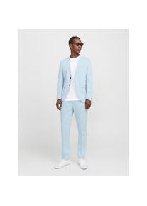 Jack & Jones Jack & Jones, Herren, Anzug &raquo;JPRFRANCO Extra schmal, pflegeleicht, stilvoll mit fallendem Revers&laquo; slim fit Materialmix, slim fit, Chambray Blue, 56 - 