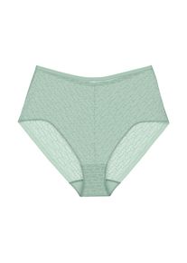 Triumph, Damen, Maxislip &raquo;Signature Sheer&laquo; Monogramm-T&uuml;ll, MISTY TURQUOISE, 36, Geschwungener und glatter Maxi Slip