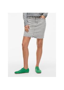 Vila, Damen, Jeansrock &raquo;VIKAJA JAF LBD DENIM SKIRT- NOOS&laquo;, Light Grey Denim Detail:WASH 01, 34, Kurzer Jeansrock von Vila