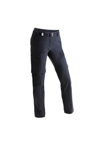 Maier Sports, Damen, Funktionshose &raquo;Inara slim zip&laquo; Damen Wanderhose, zipp-off Outdoor-Hose, 4 Taschen, Slim Fit, dunkelblau, 38 - Normalgr&ouml;&szlig;en, Zipp 