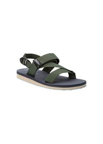 Jack Wolfskin, Herren, Sandale &raquo;URBAN ENTDECKUNG BELT SANDAL M&laquo;, thyme-green, UK 11,5 - EU 46, Robuster Schaftaufbau aus Textil