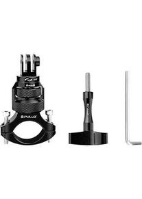 Puluz 360&deg; Aluminum Steering Wheel Mount - Black