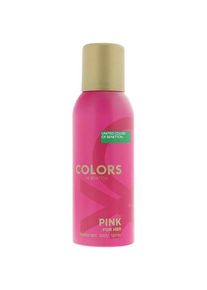 Benetton Pink Deodorant Spray Floral and Fruity Notes 150 ml