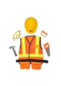 Melissa & Doug Melissa & Doug Role Play Costume Set Construction Worker